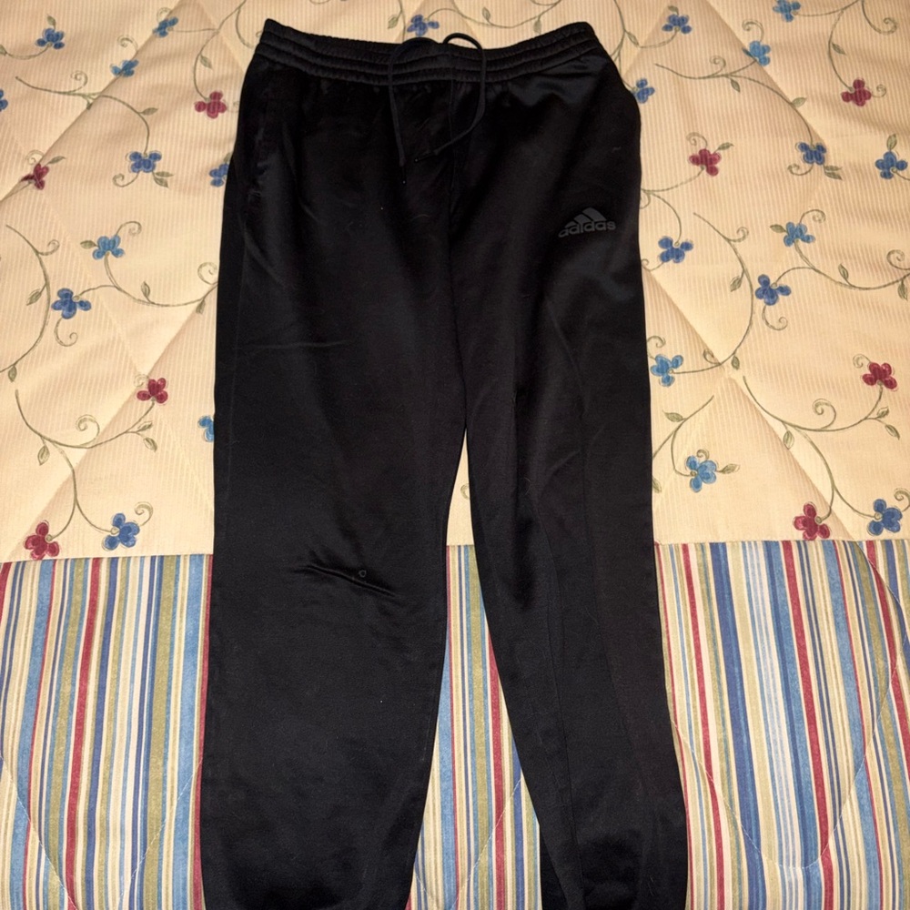 Adidas Men's Black Joggers